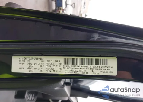 2011 Dodge Nitro Heat z USA, uszkodzony, nr VIN 1D4PT4GK8BW519885